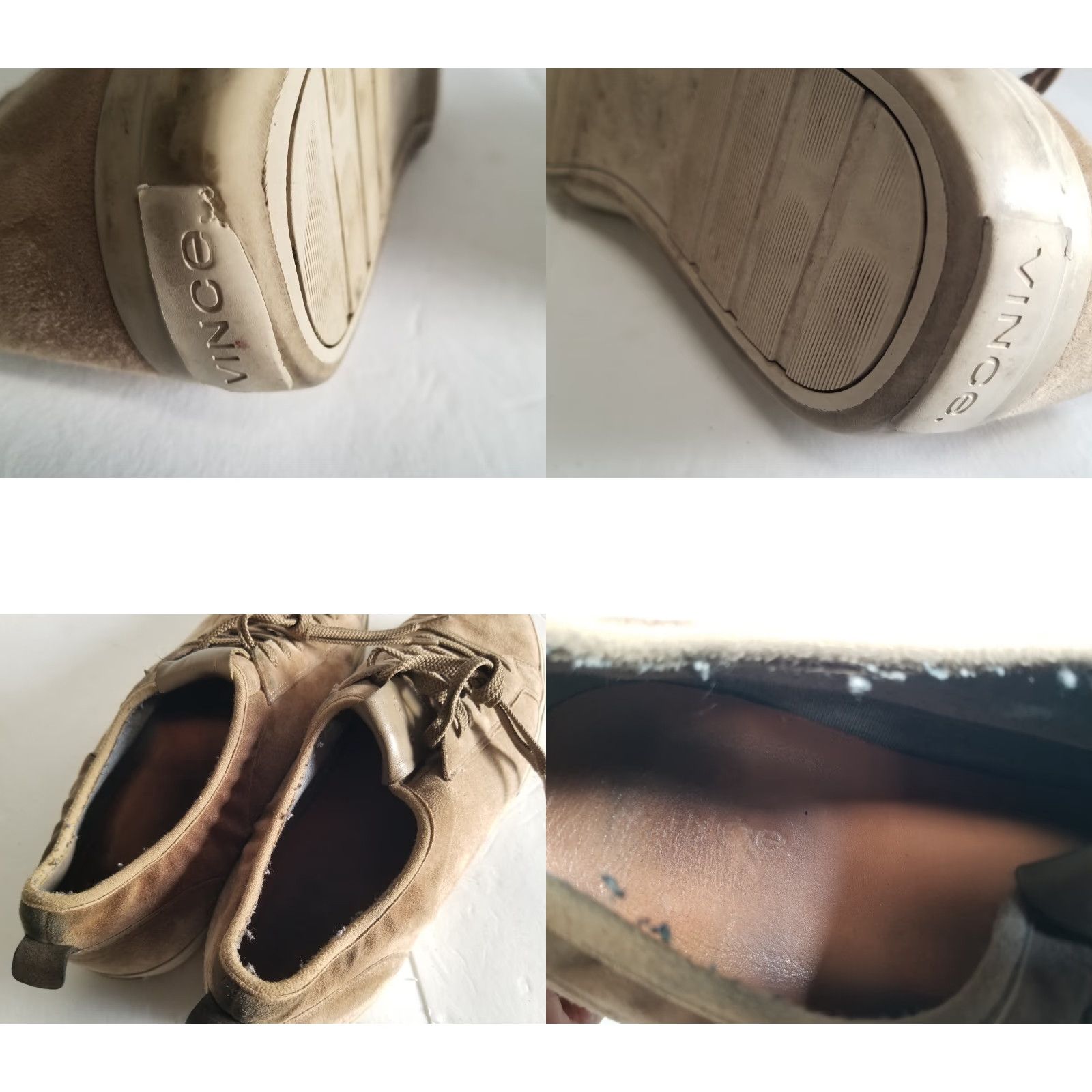 Vince Vince Sneaker Brown Suede Lace Up Size 10.5 M See Pics Mens Athletic Shoes Size US 11 / EU 44 - 9 Thumbnail