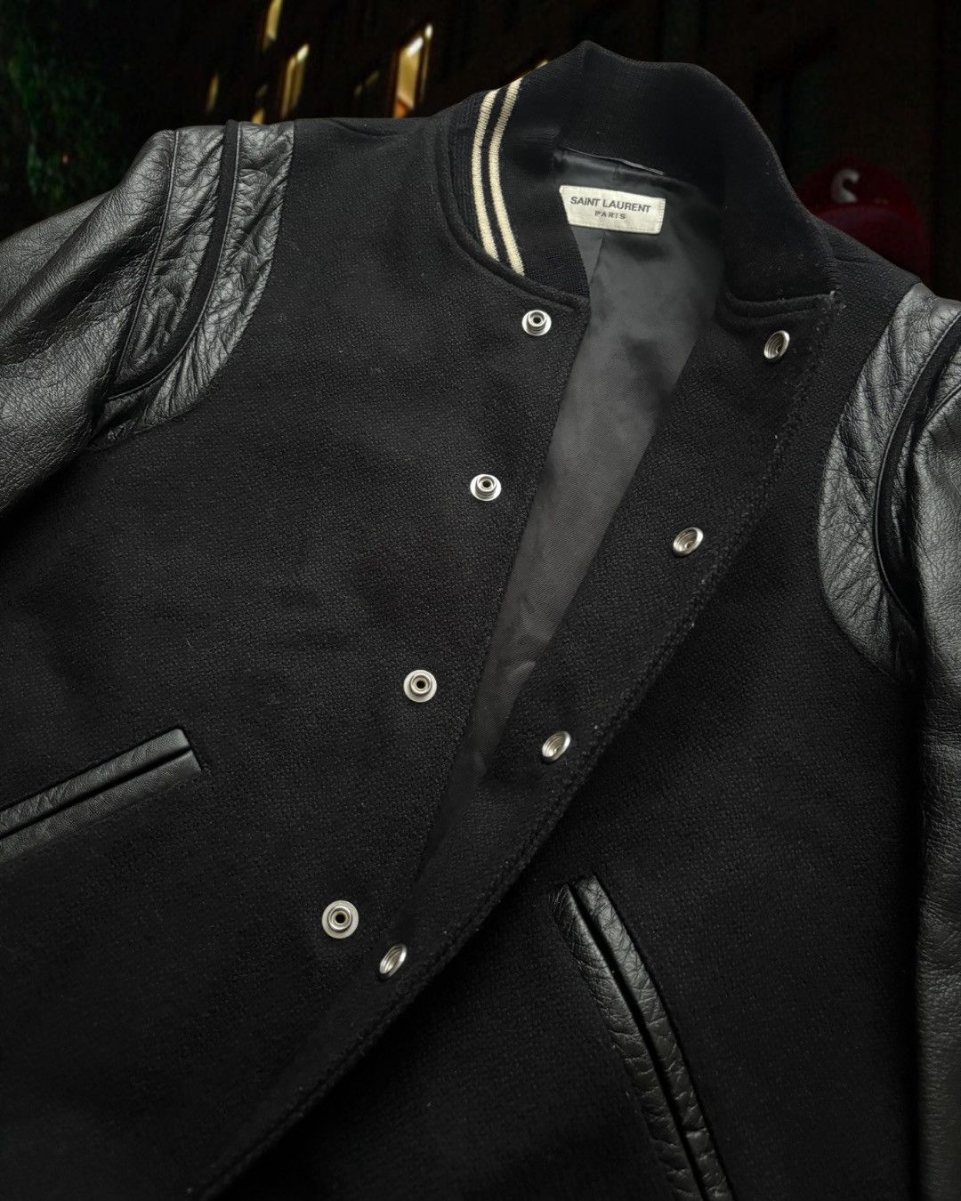 Saint Laurent Paris Saint Laurent Paris FW16 Teddy Jacket Size US XS / EU 42 / 0 - 5 Thumbnail