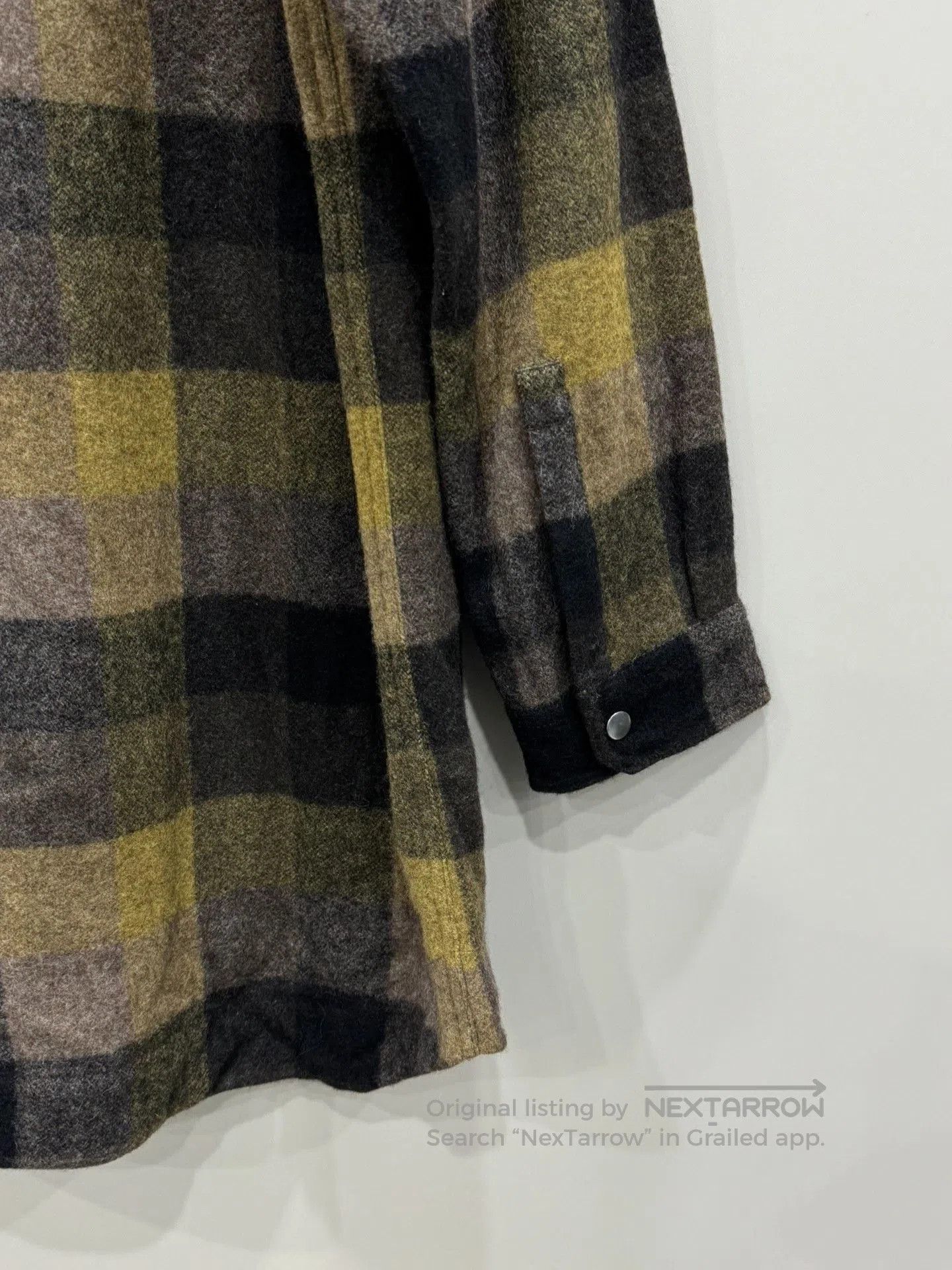 Rick Owens Rick Owens Cashmere Plaid Shirt. Size US M / EU 48-50 / 2 - 6 Thumbnail