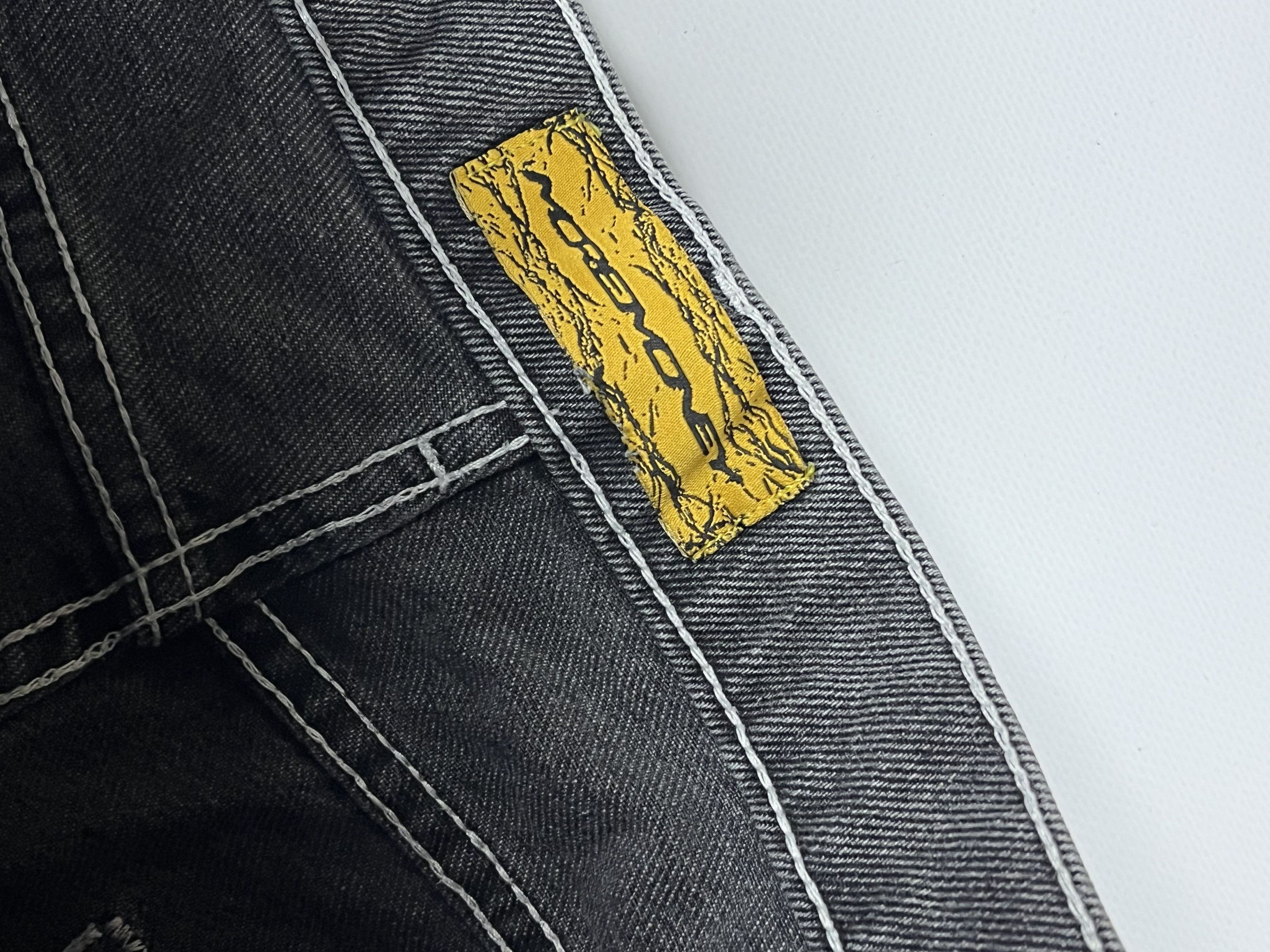 Vintage RARE! More Money Baggy Faded Distressed Jean Size US 29 - 5 Thumbnail