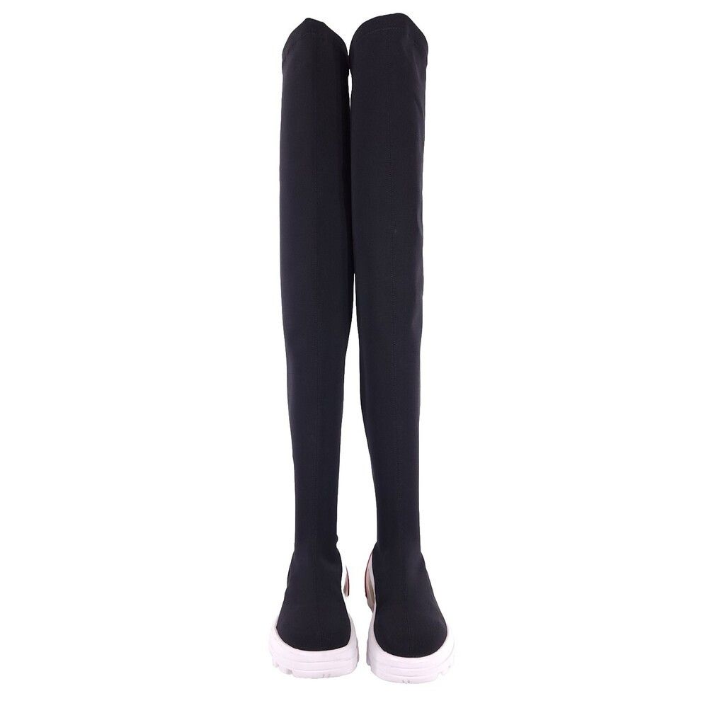1017 ALYX 9SM 1017 ALYX 9SM Thigh High Boots 37 7 New Black Red White Size US 7 / IT 37 - 3 Thumbnail