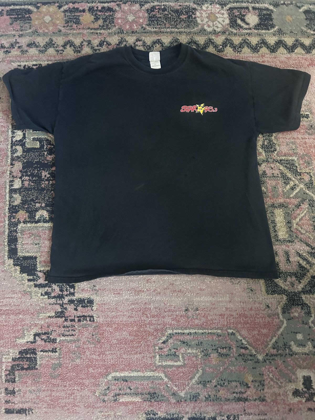 Vintage Vintage 90s Star 98.3 FM Radio Station T-Shirt Size XL Size US XL / EU 56 / 4 - 1 Thumbnail