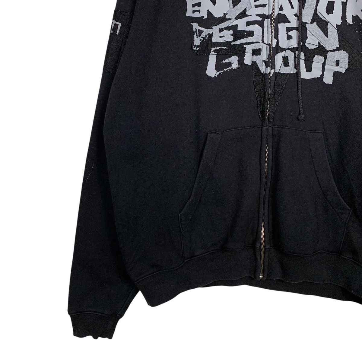 Japanese Brand ENDEAVOR Design Group Big Logo Zipper Hoodies #1725-C76 Size US L / EU 52-54 / 3 - 4 Thumbnail