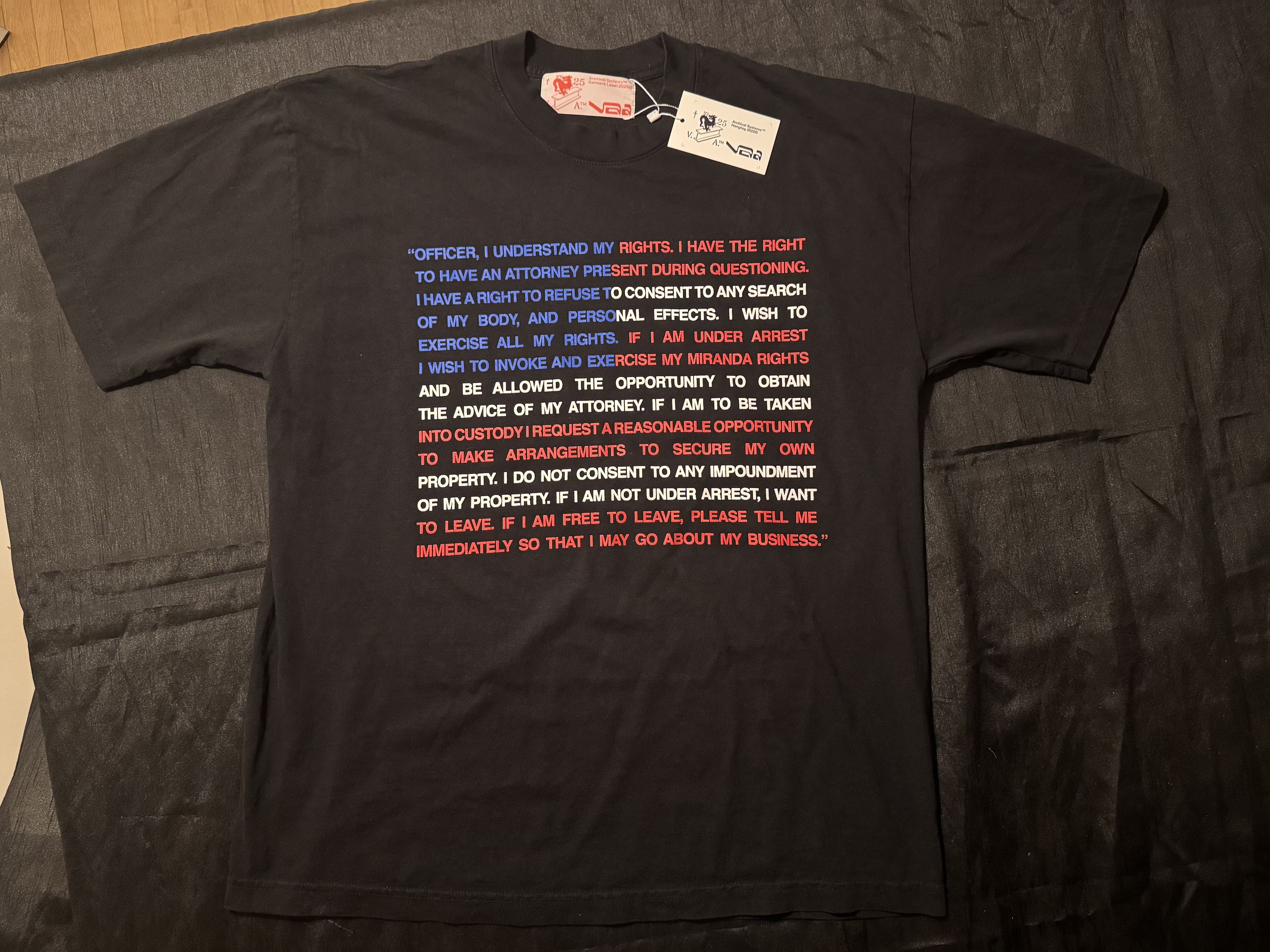 Virgil Abloh T shirt Virgil Abloh Archives Size US L / EU 52-54 / 3 - 1 Thumbnail