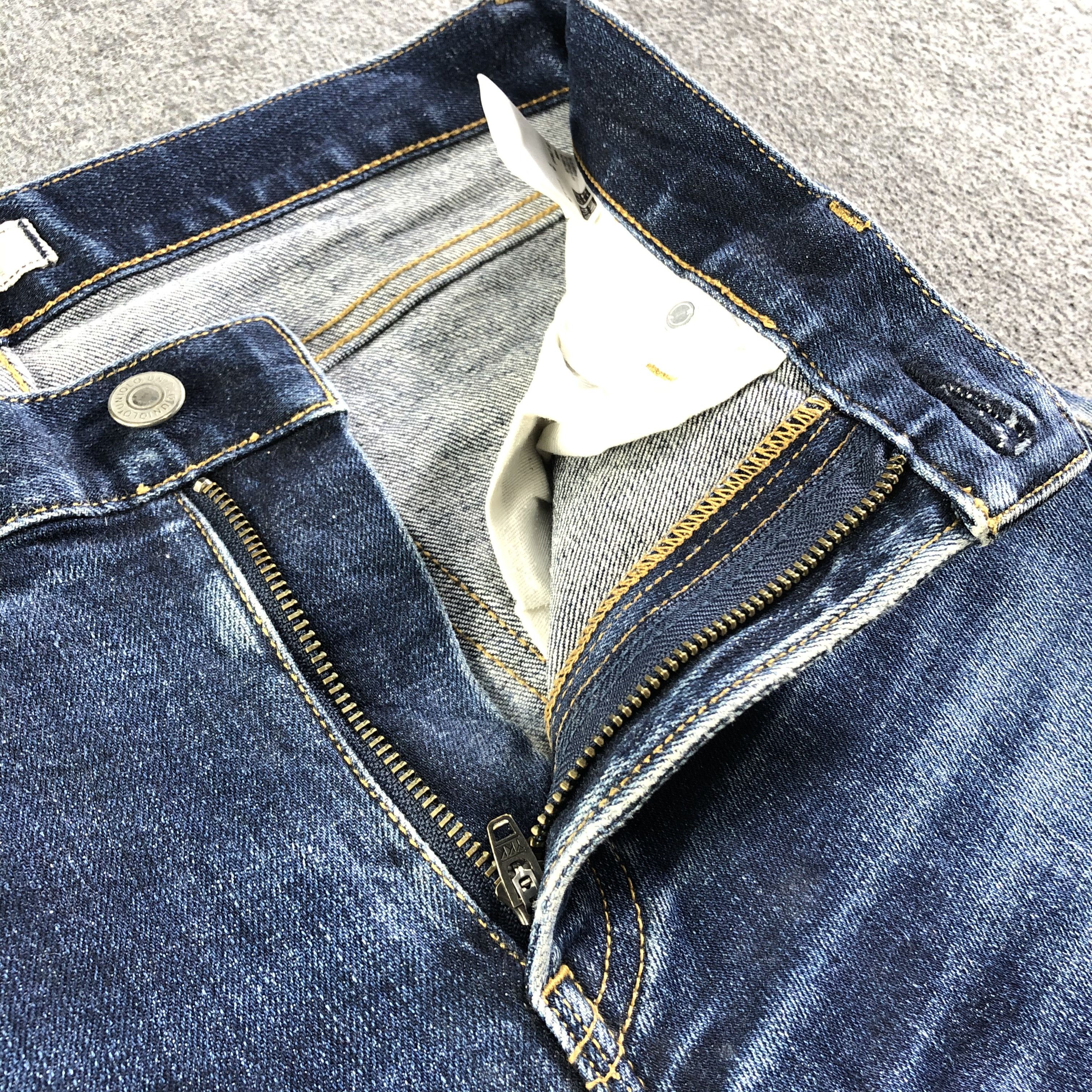 Uniqlo Blue Wash Uniqlo Selvedge Jeans-J2968 Size US 32 / EU 48 - 7 Thumbnail