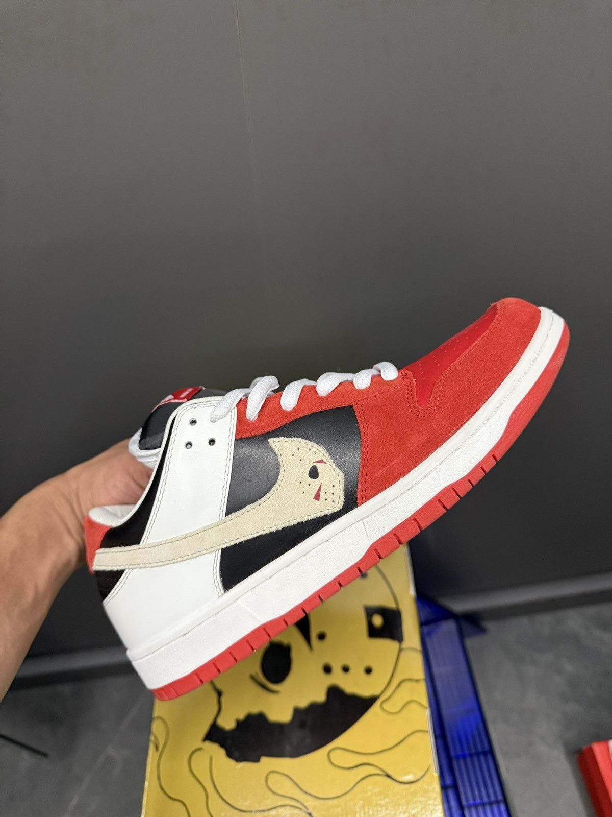 Warren Lotas Warren Lotas Jason Voorhees Dunk Low Size 9.5 Size US 9.5 / EU 42-43 - 6 Thumbnail