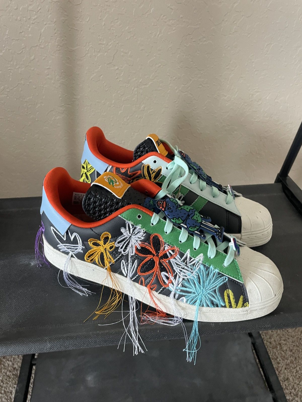 Adidas Sean Wotherspoon x Adidas SST AEC Superearth nwt Size US 10 / EU 43 - 4 Thumbnail