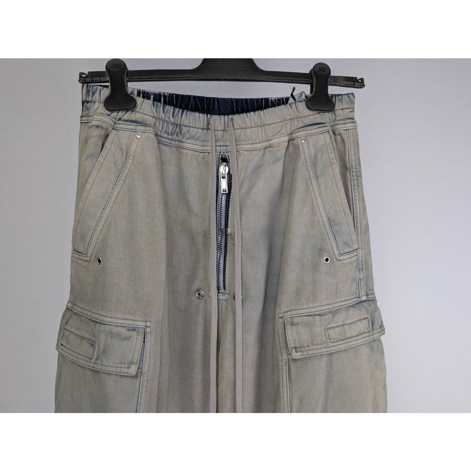 Rick Owens Drkshdw o1rshd1 Double Cargo Jumbo Belas Trouser Sky/Orange Degrade Size US 32 / EU 48 - 4 Thumbnail