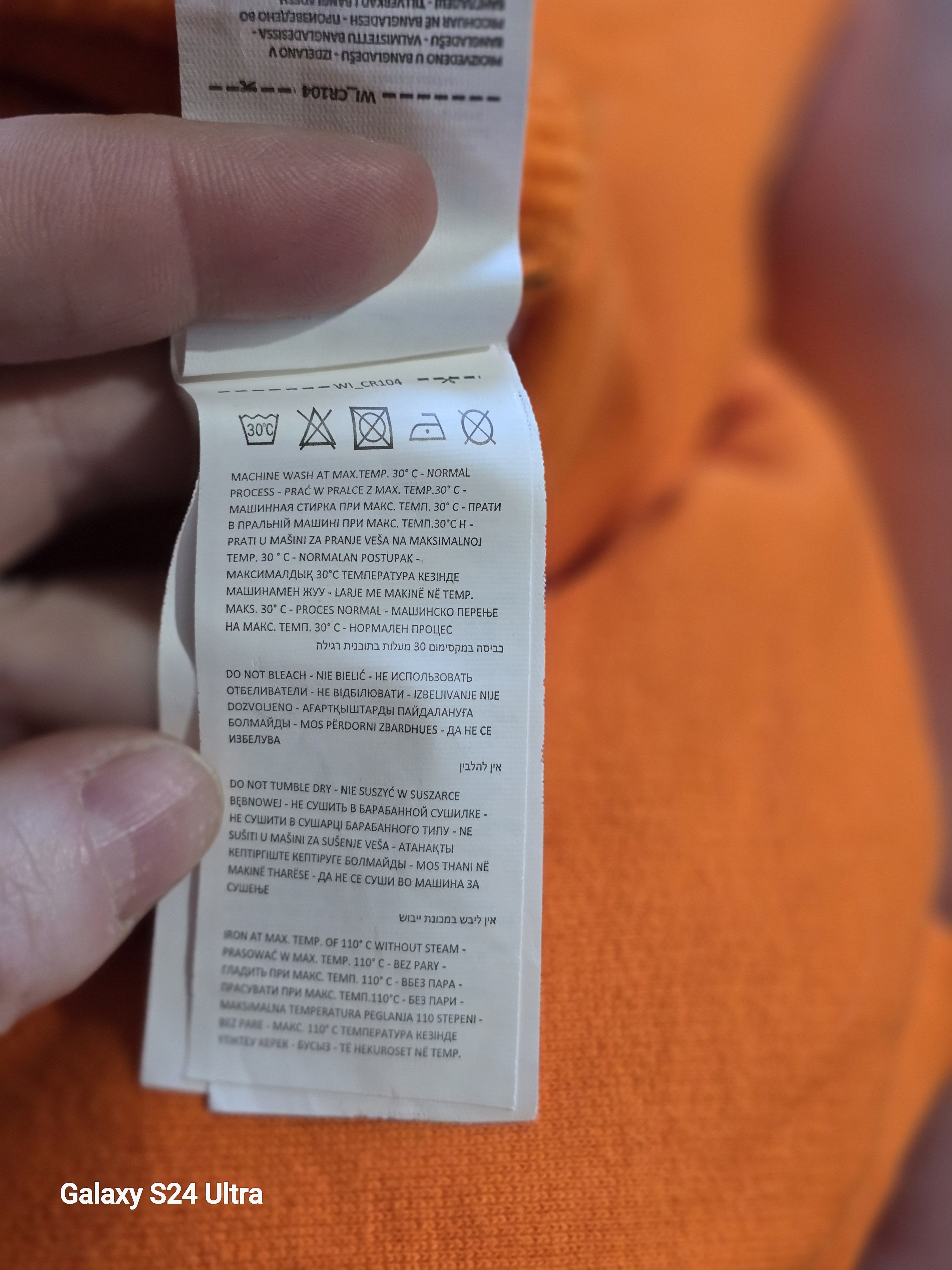 Other reflective men's sweatshirt Size US XS / EU 42 / 0 - 7 Thumbnail