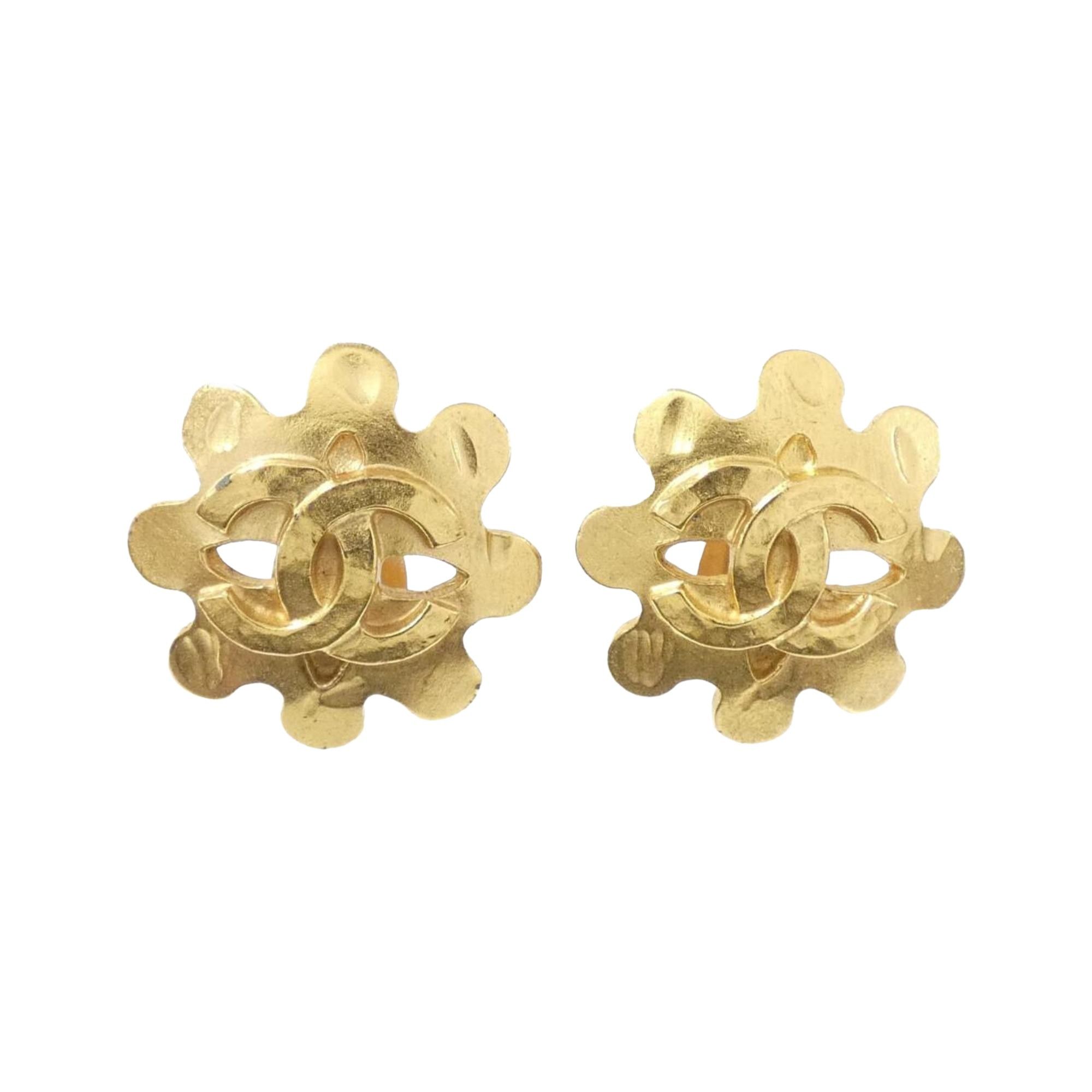 Chanel Chanel Coco Mark earring Size ONE SIZE - 1 Thumbnail