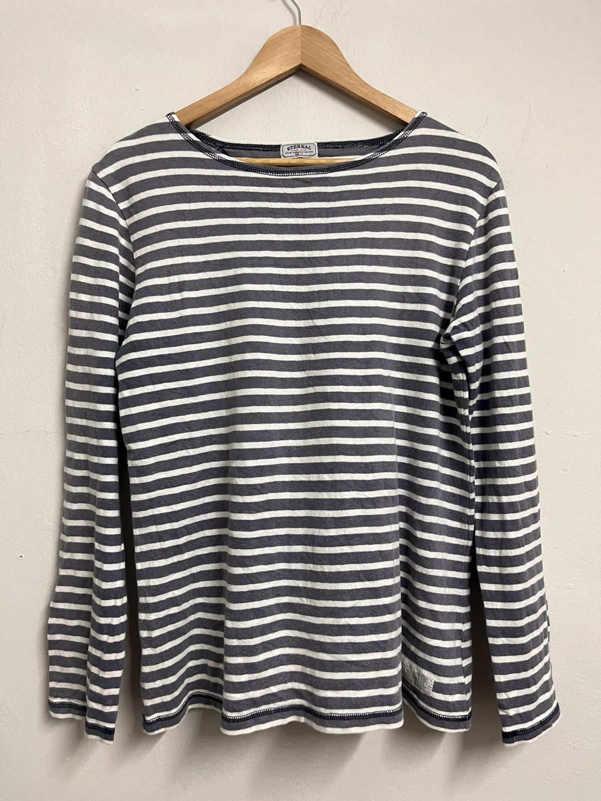 Eternal bitchu kurashiki factory ETERNAL stripe tee Size US M / EU 48-50 / 2 - 1 Thumbnail