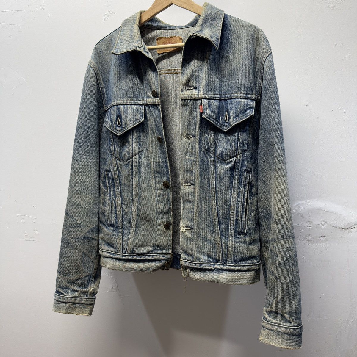 Levi's 80s Levi's Faded Distressed Jacket ERD Grunge Hedi Chrome Size US L / EU 52-54 / 3 - 4 Thumbnail