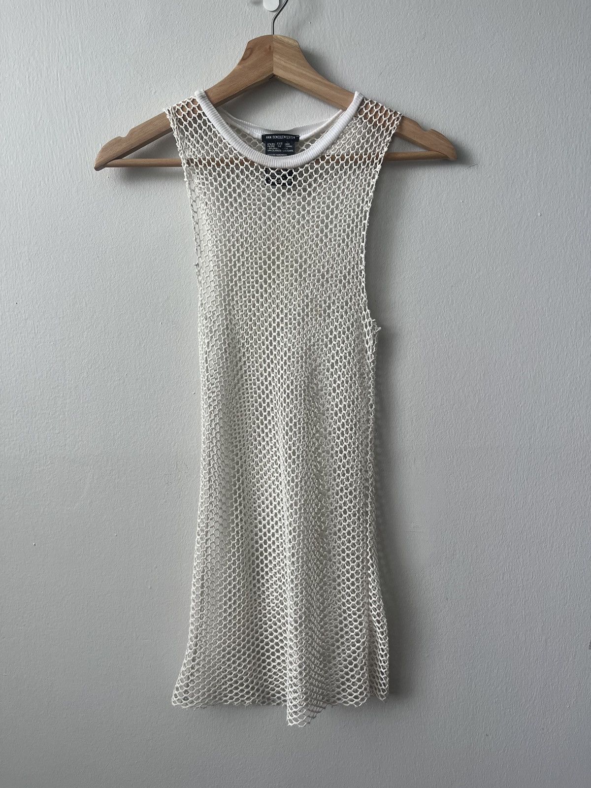 Ann Demeulemeester Ann Demeulemeester Knitted Tank Top Size XXS / US 00 / IT 34 - 1 Thumbnail
