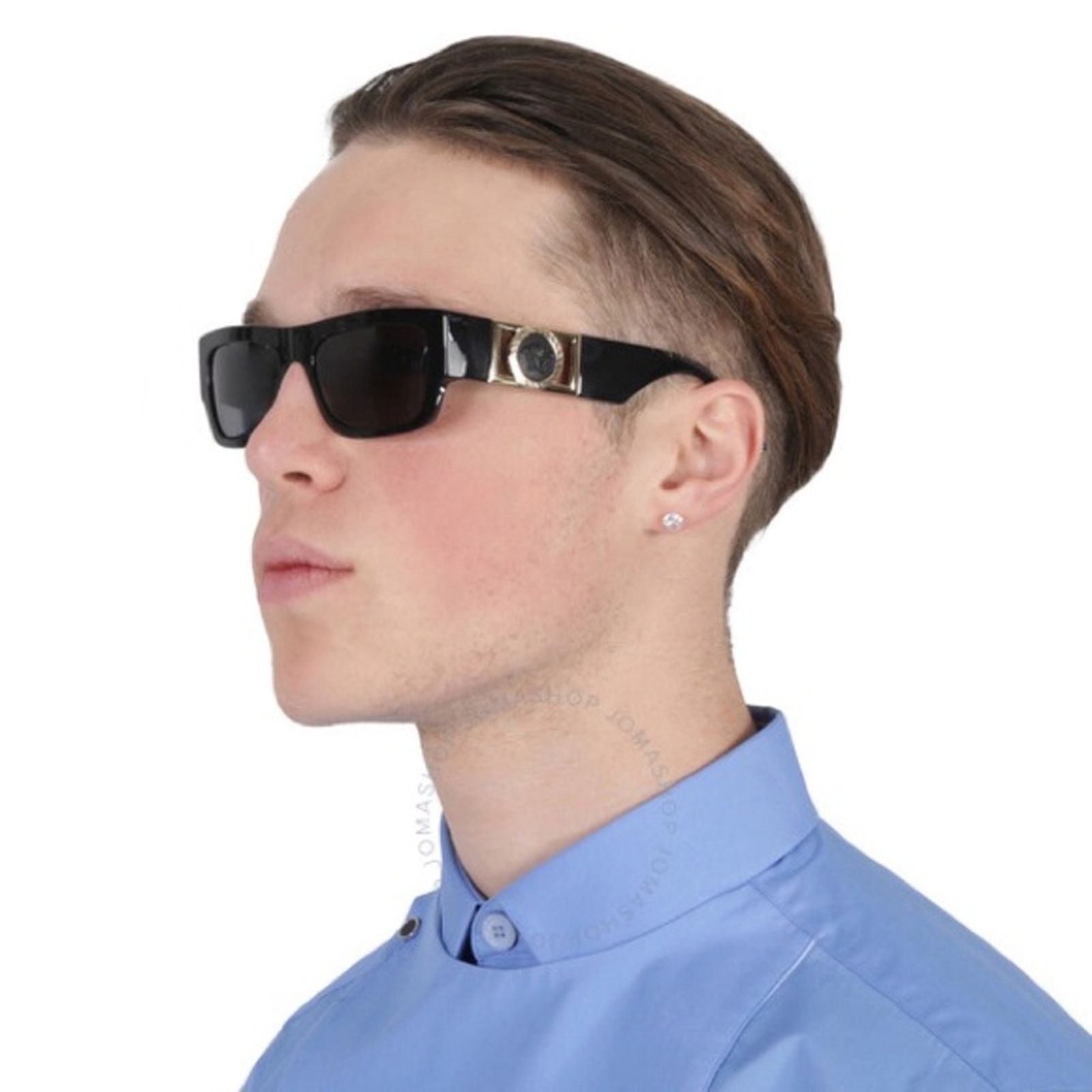 Versace NEW VERSACE VE4416U GB1/81 Black/Polarized Dark Grey Unisex Size ONE SIZE - 11 Thumbnail