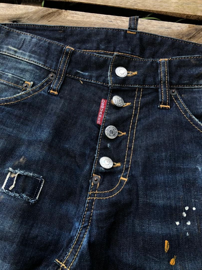 Dsquared2 Dsquared2 Denim Jeans Distressed Style Made In Italy Size US 31 - 6 Thumbnail