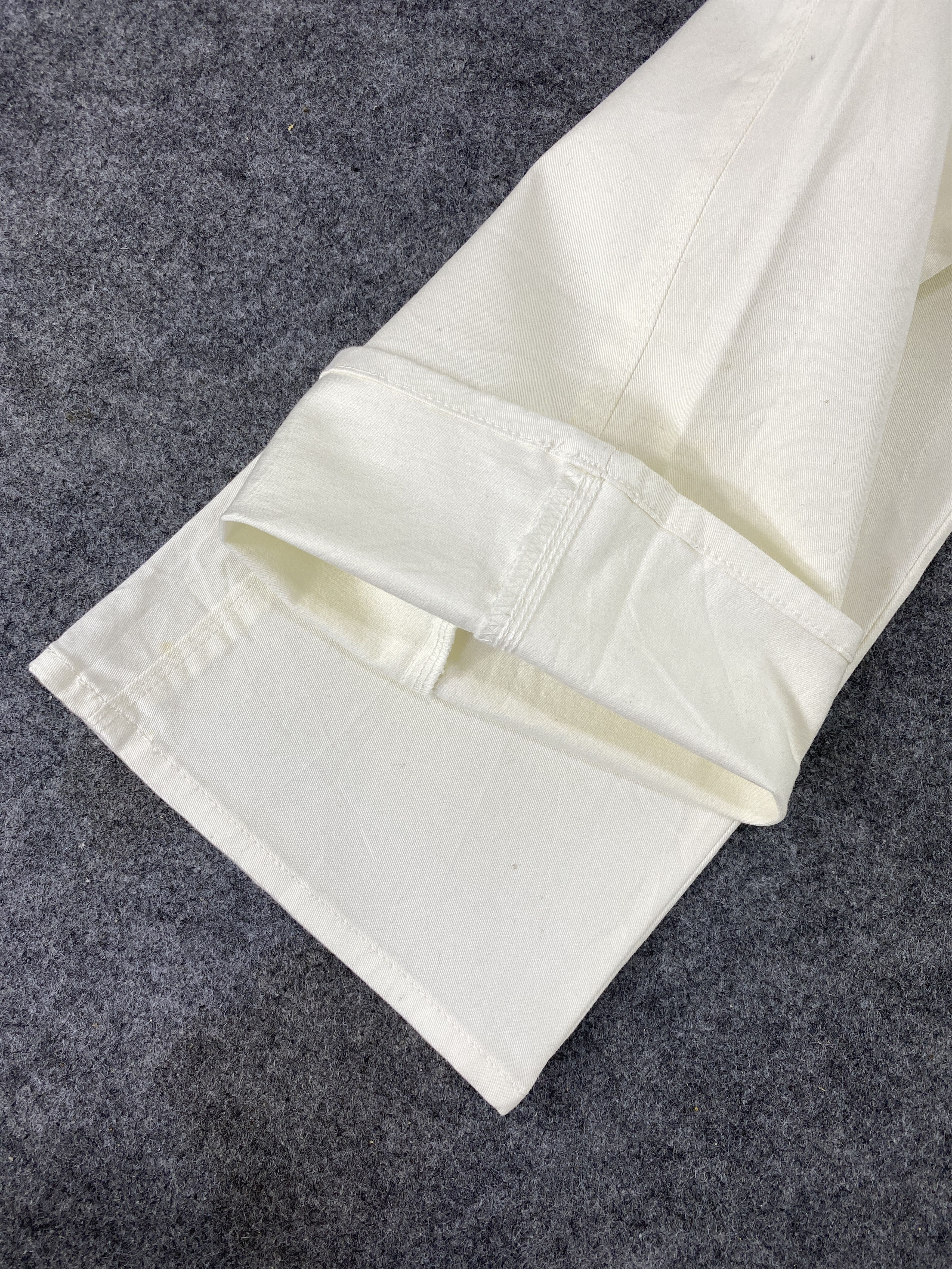 Jean Bobson Flare white Jeans - J1122 Size US 27 - 14 Thumbnail