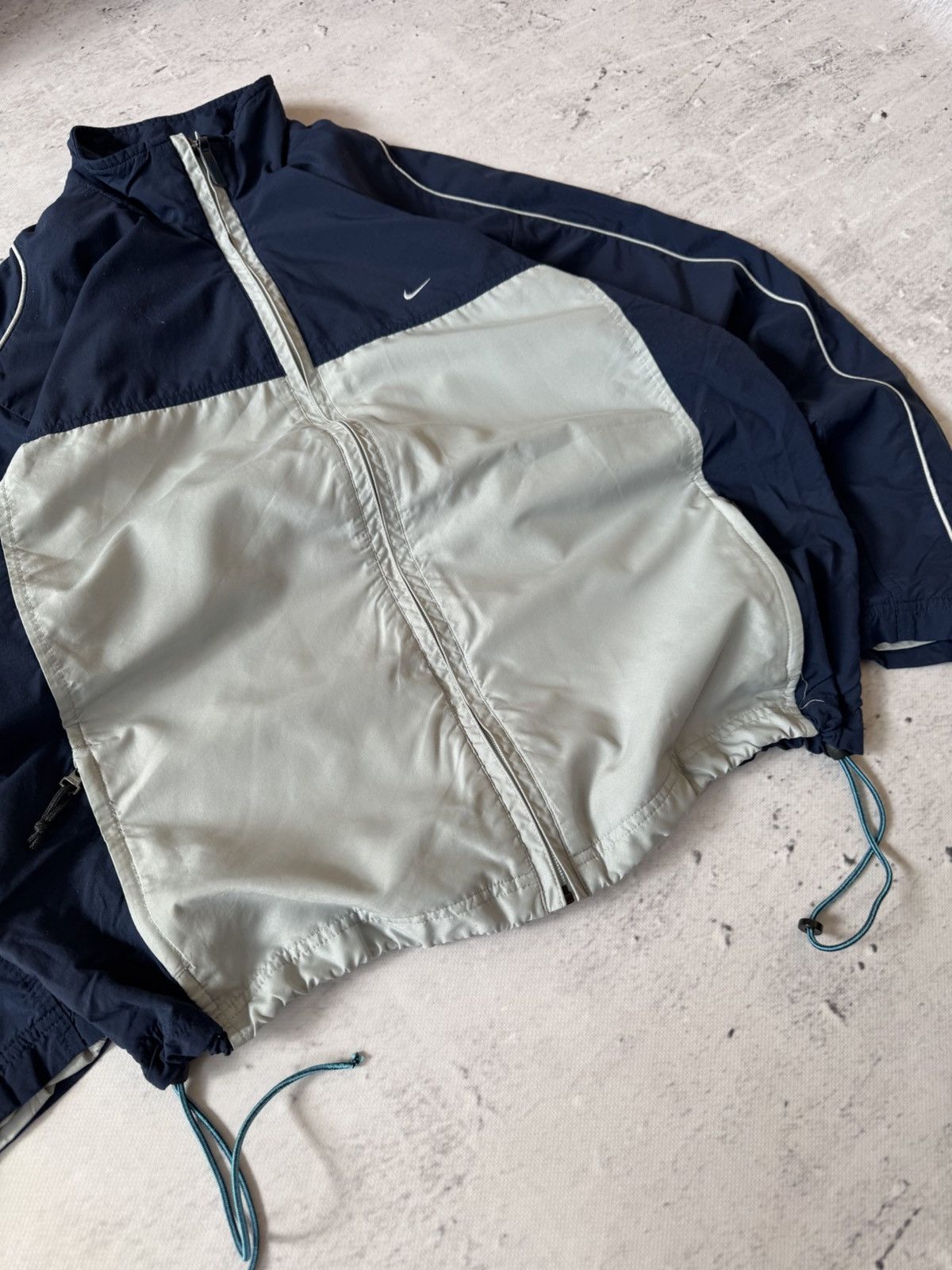 Nike × Vintage NIKE VINTAGE BASIC LOGO OVERSIZE BAGGY LIGHT JACKET Size US M / EU 48-50 / 2 - 3 Thumbnail