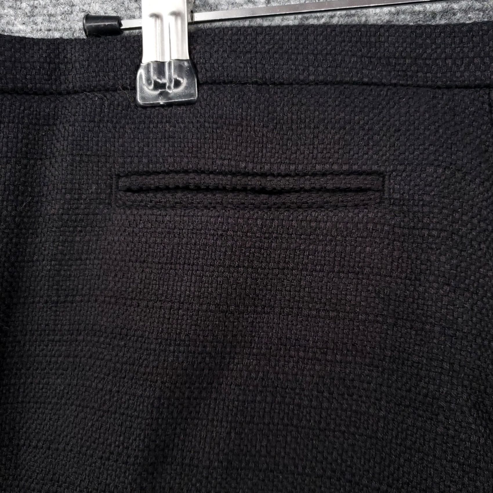 Gap Gap Skirt Womens 8 Black Mini Short Length Cotton Zipper Pockets Casual Workwear Dress Size 30" / US 8 / IT 44 - 7 Thumbnail