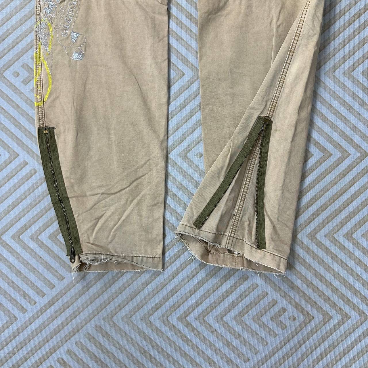 Ed Hardy × Japanese Brand Ed Hardy 6 pocket Cargo Outdoor (waist 36-37) Size US 37 - 11 Thumbnail