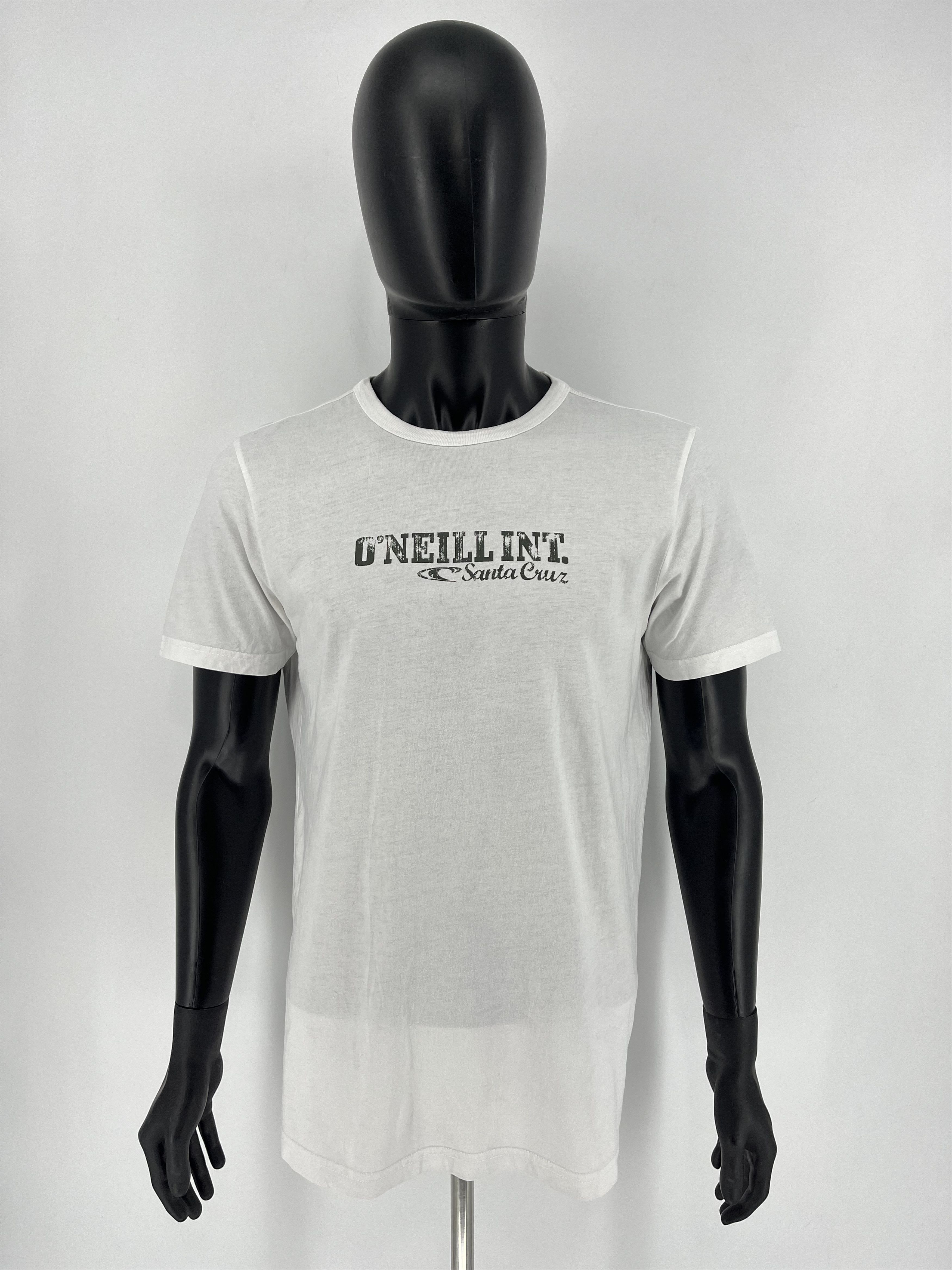 O'Neill Vintage 90s Oneill Santa Cruz Logo Spellout T-shirt Size US L / EU 52-54 / 3 - 2 Thumbnail