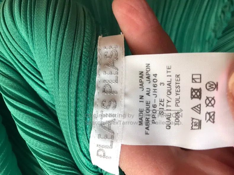 Issey Miyake Issey Miyake Irregular Flared Emerald Green Dress Size L / US 10 / IT 46 - 5 Thumbnail