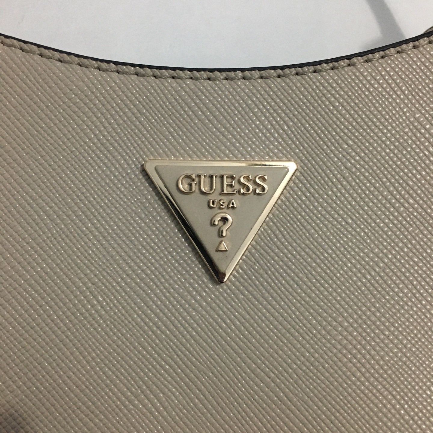 Guess Guess Noelle Top Zip Beige Shoulder Bag Size ONE SIZE - 11 Thumbnail