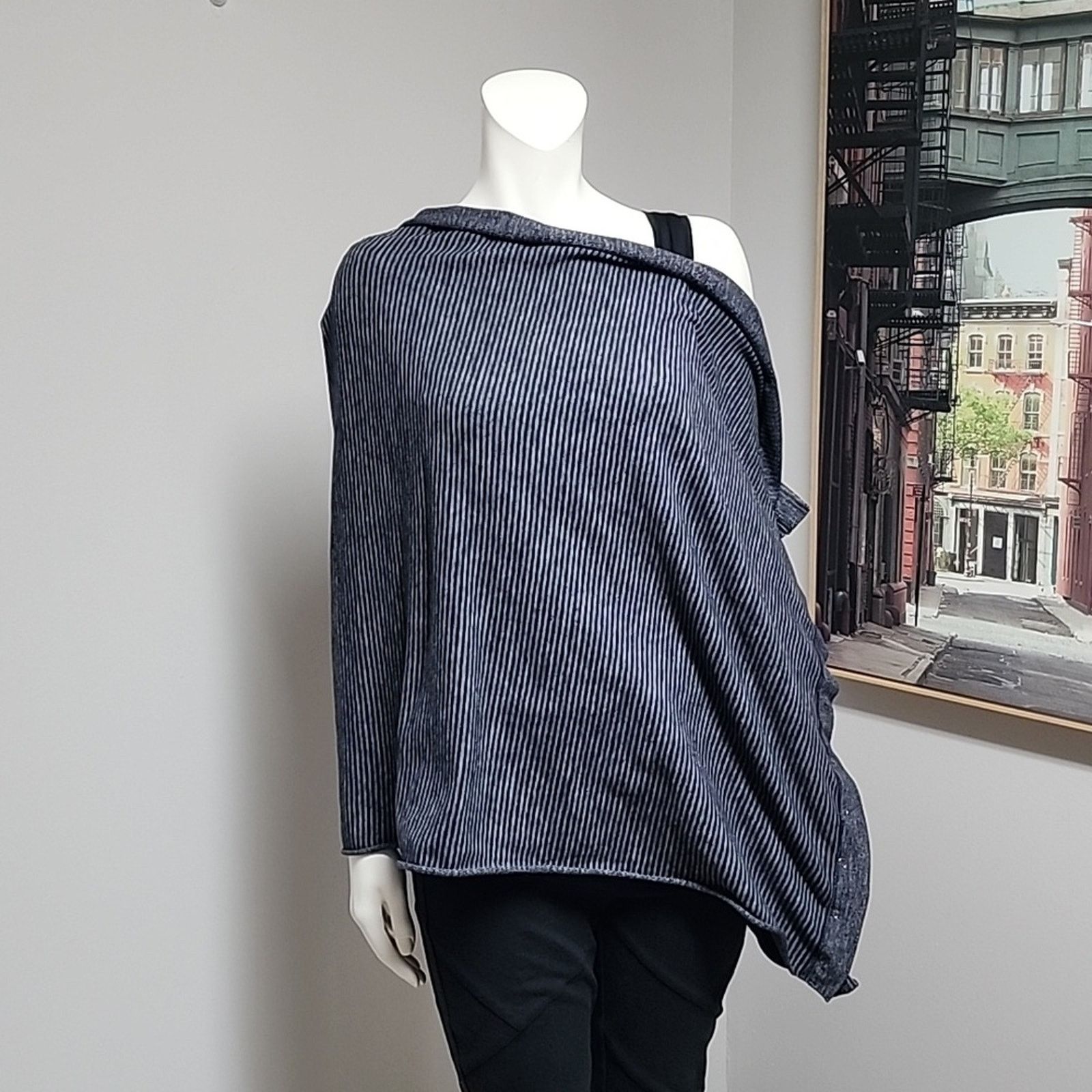 Lululemon Lululemon Vinyasa Scarf Mini Check Pique Black Pique Rulu Size ONE SIZE - 6 Thumbnail