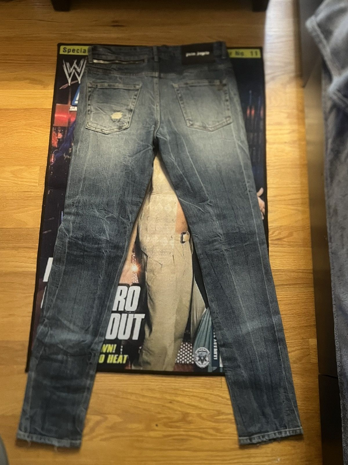 Palm Angels Palm Angles Skinny Zip Jeans Size US 30 / EU 46 - 3 Thumbnail