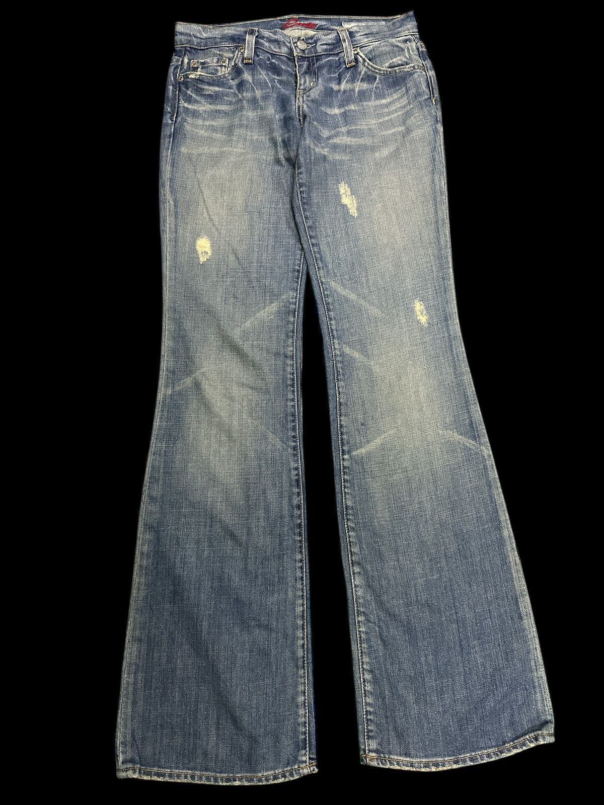 If Six Was Nine Vintage 90s Style Blue Cult Bootcut 💥❗️ Size US 29 - 1 Thumbnail