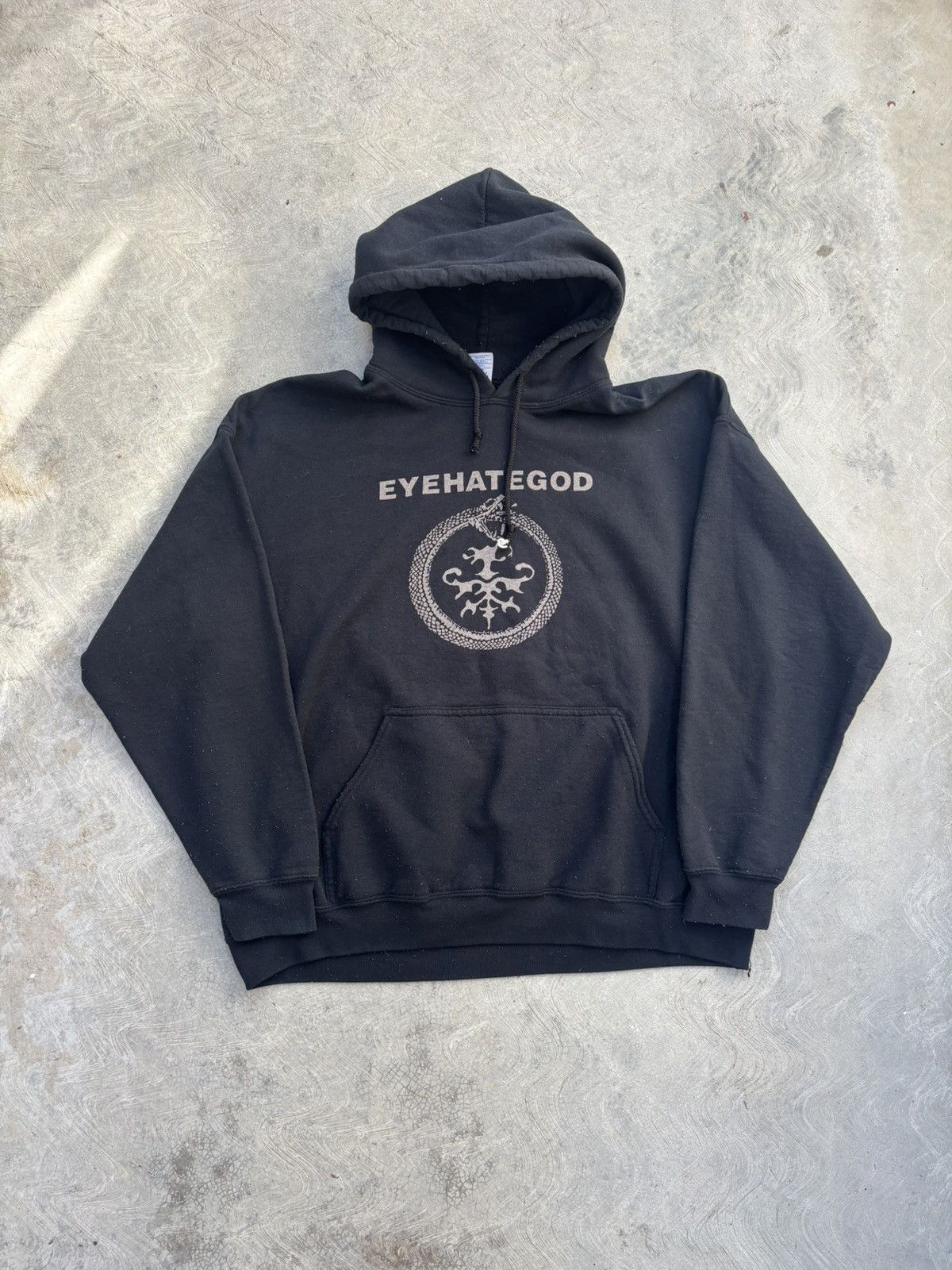 Vintage Vintage Y2K 2000s Eyehategod Hoodie Size US XL / EU 56 / 4 - 1 Thumbnail