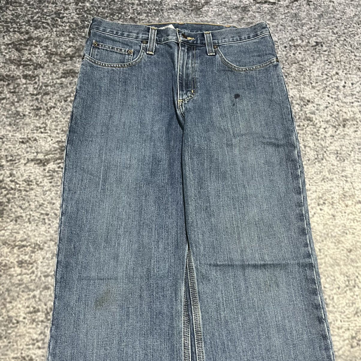 Carhartt Vintage Carhartt Relaxed Baggy Jeans Workwear 2000s 32x32 Size US 32 / EU 48 - 5 Thumbnail