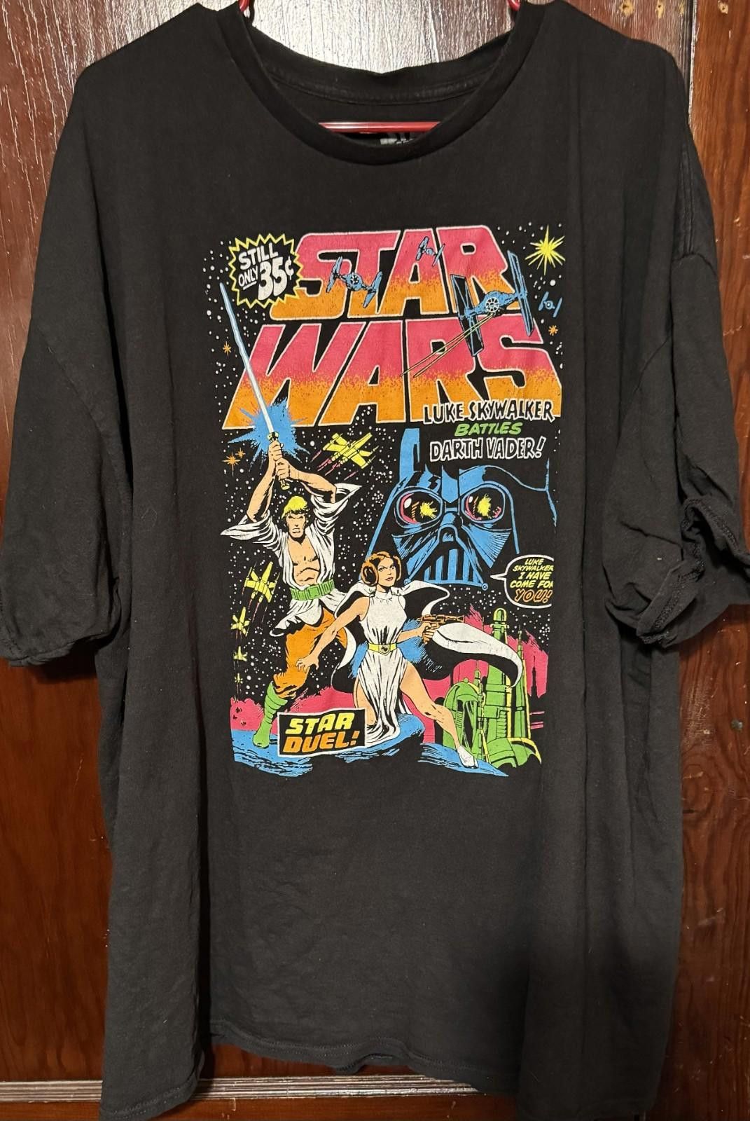 Star Wars Star Wars Luke Skywalker Leia T-Shirt Men's Size 3XL Black Size US XXL / EU 58 / 5 - 1 Thumbnail