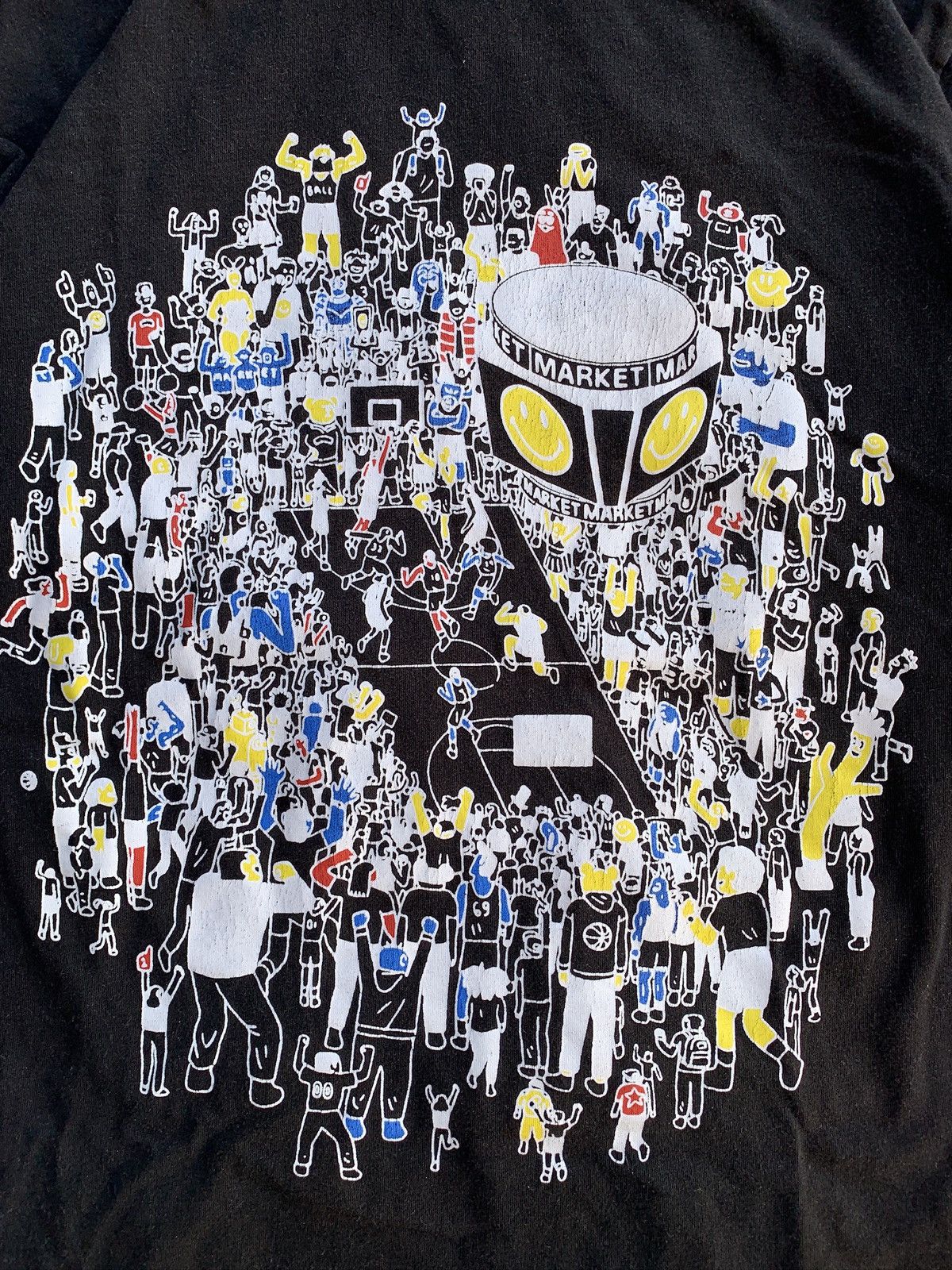 Market Chinatown Market Smiley Basketball Game T-Shirt Size US M / EU 48-50 / 2 - 3 Thumbnail