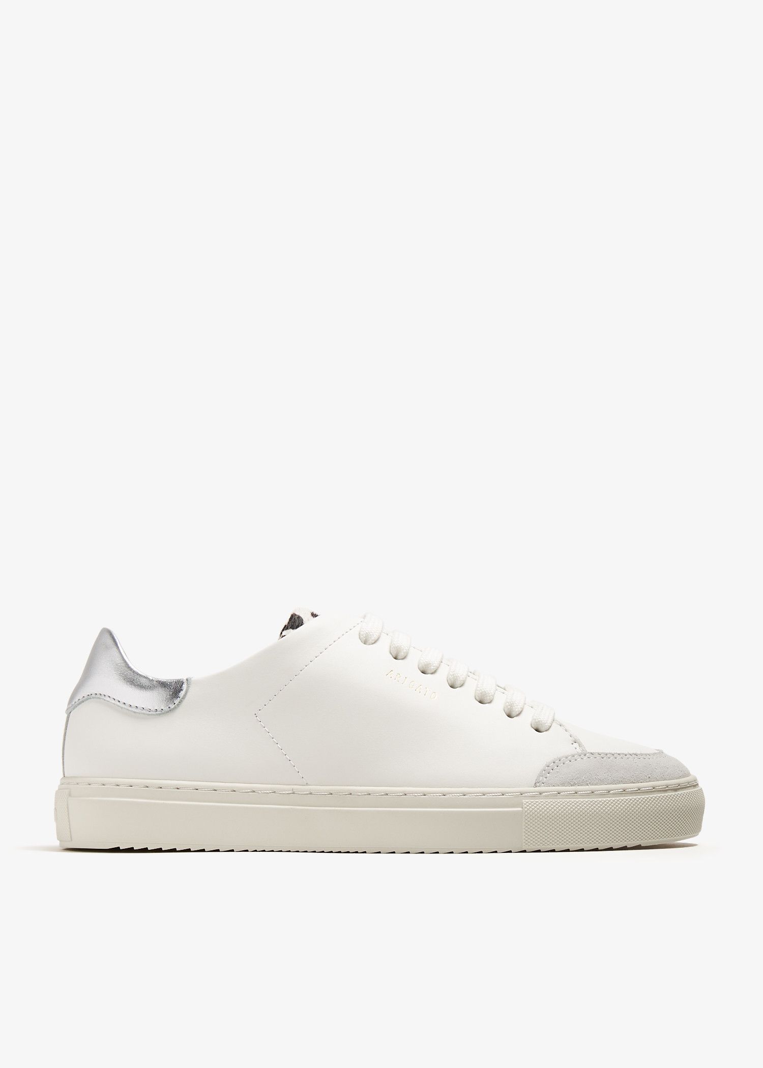 Axel Arigato o1s22i1n0425 Low-Top Sneakers in White/Silver Size US 6 / IT 36 - 1 Thumbnail