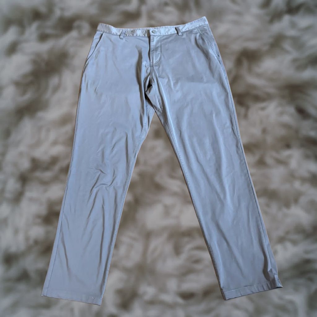 Rhone Mens Rhone Commuter Pant Classic Straight Leg Gray sz 35x30 Size US 35 - 1 Thumbnail