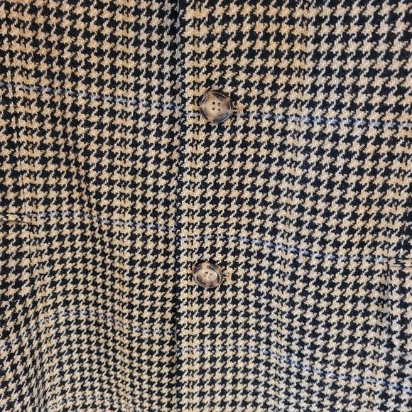 Hugo Boss Hugo boss vintage virgin wool houndstooth jacket - size 50 Size 50R - 3 Thumbnail
