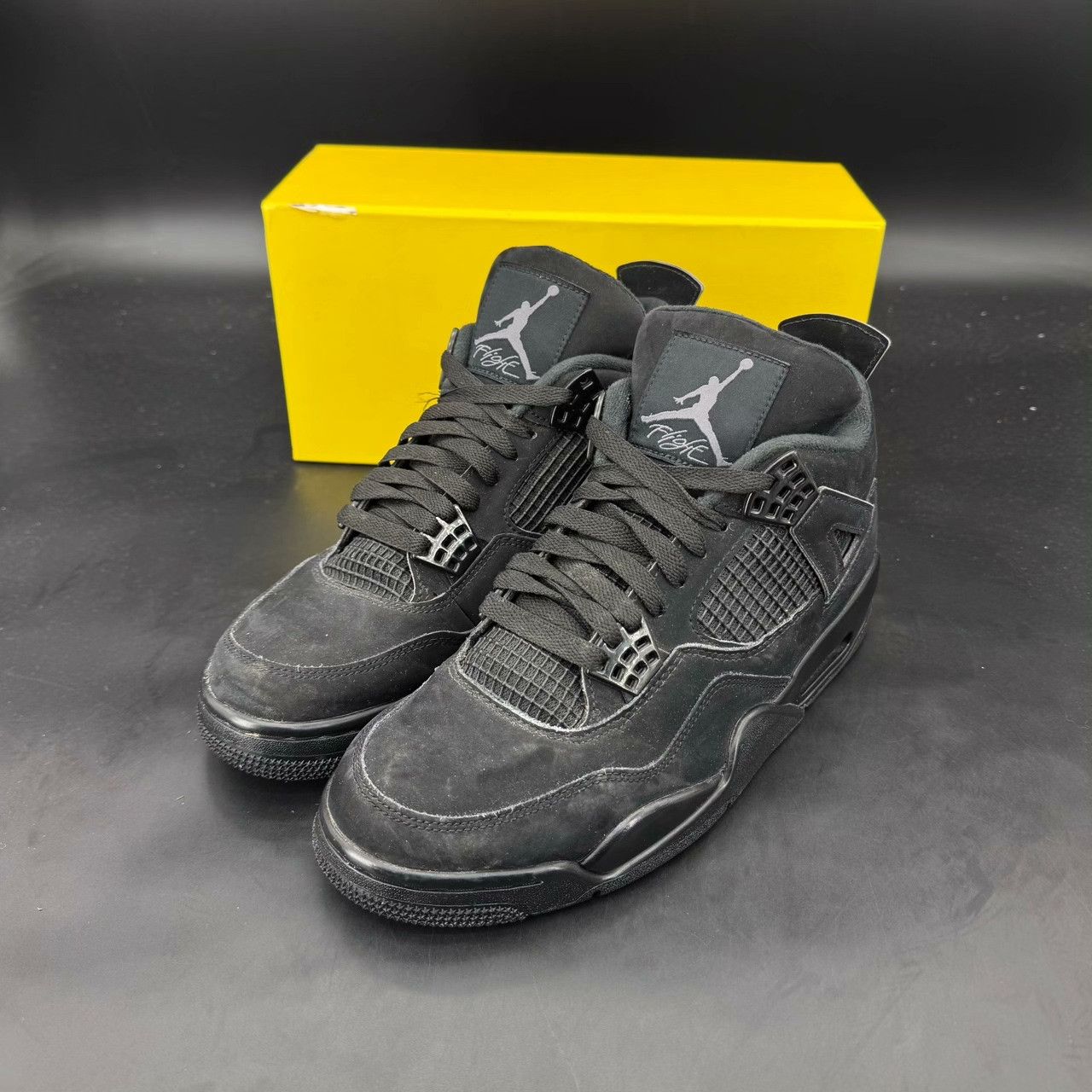 Nike Nike AJ4 Black Lowtop Sneakers 20 Men Size US 10 / EU 43 - 1 Thumbnail