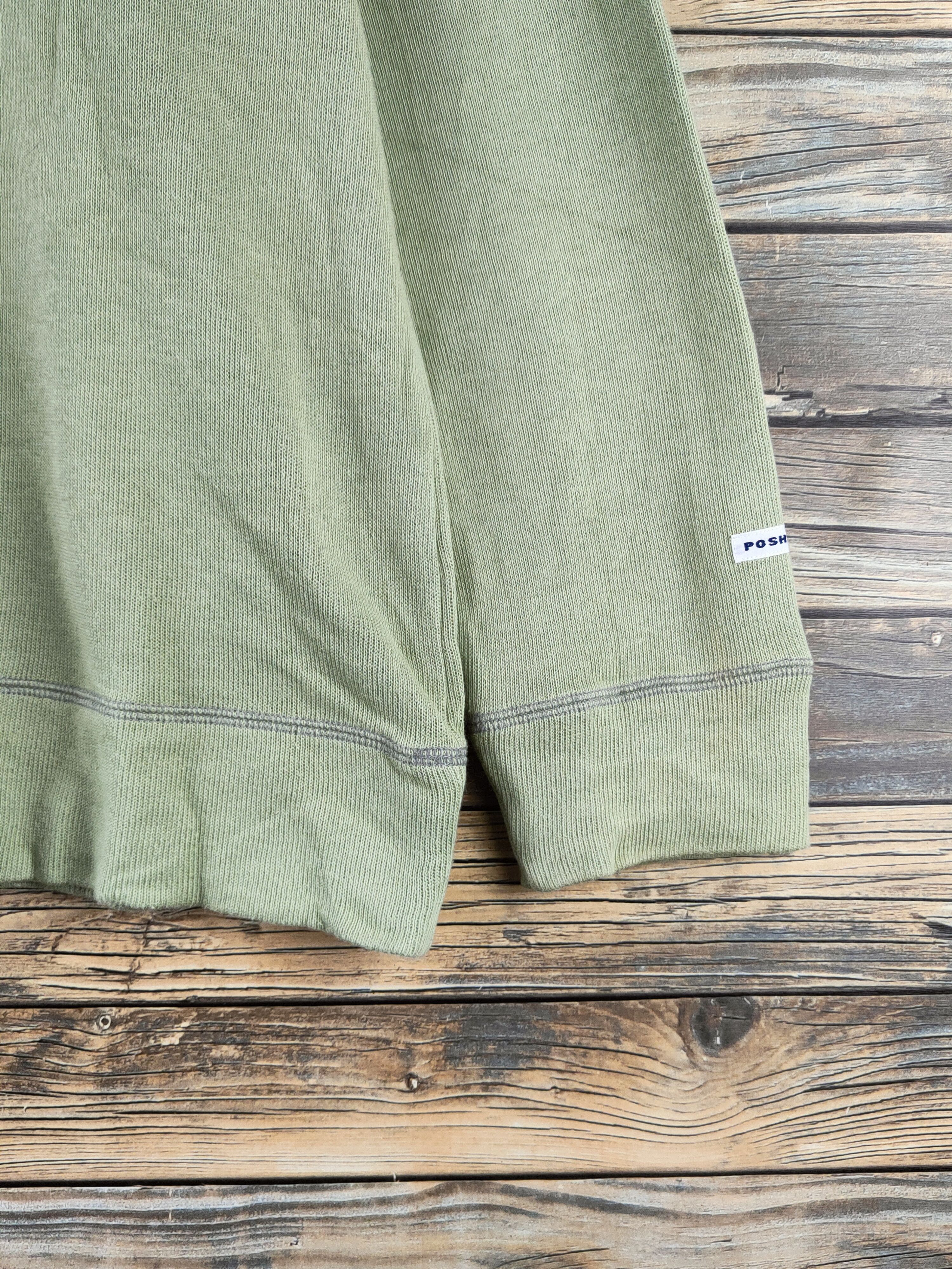 Japanese Brand DL Posh Boy Light Green Knitwear Sweatshirts #46-211 Size US L / EU 52-54 / 3 - 8 Thumbnail