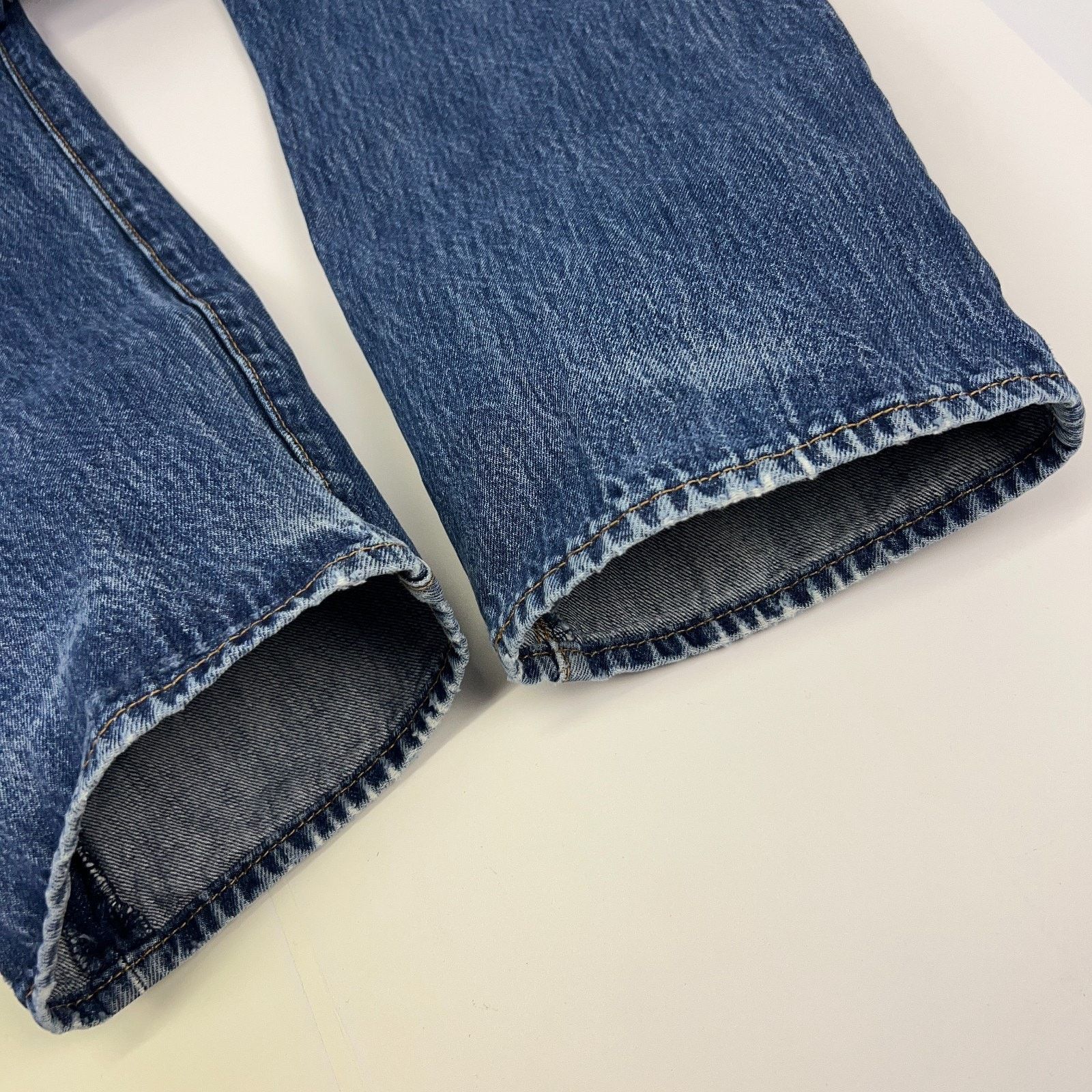 Levi's Levis 501 Button Fly Jeans Straight Fit 5 Pockets Blue 38x29 Size US 38 / EU 54 - 7 Thumbnail