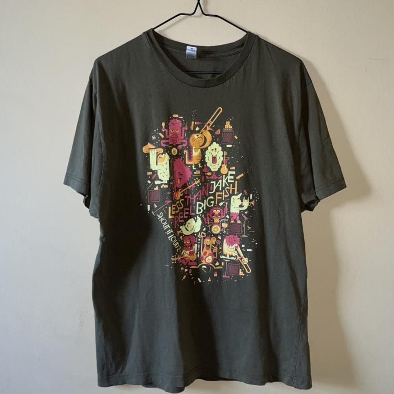 Band Tees × Vintage 2008 Less Than Jake Reel Big Fish x Cartoon Tour Graphic Tee Size US L / EU 52-54 / 3 - 1 Thumbnail