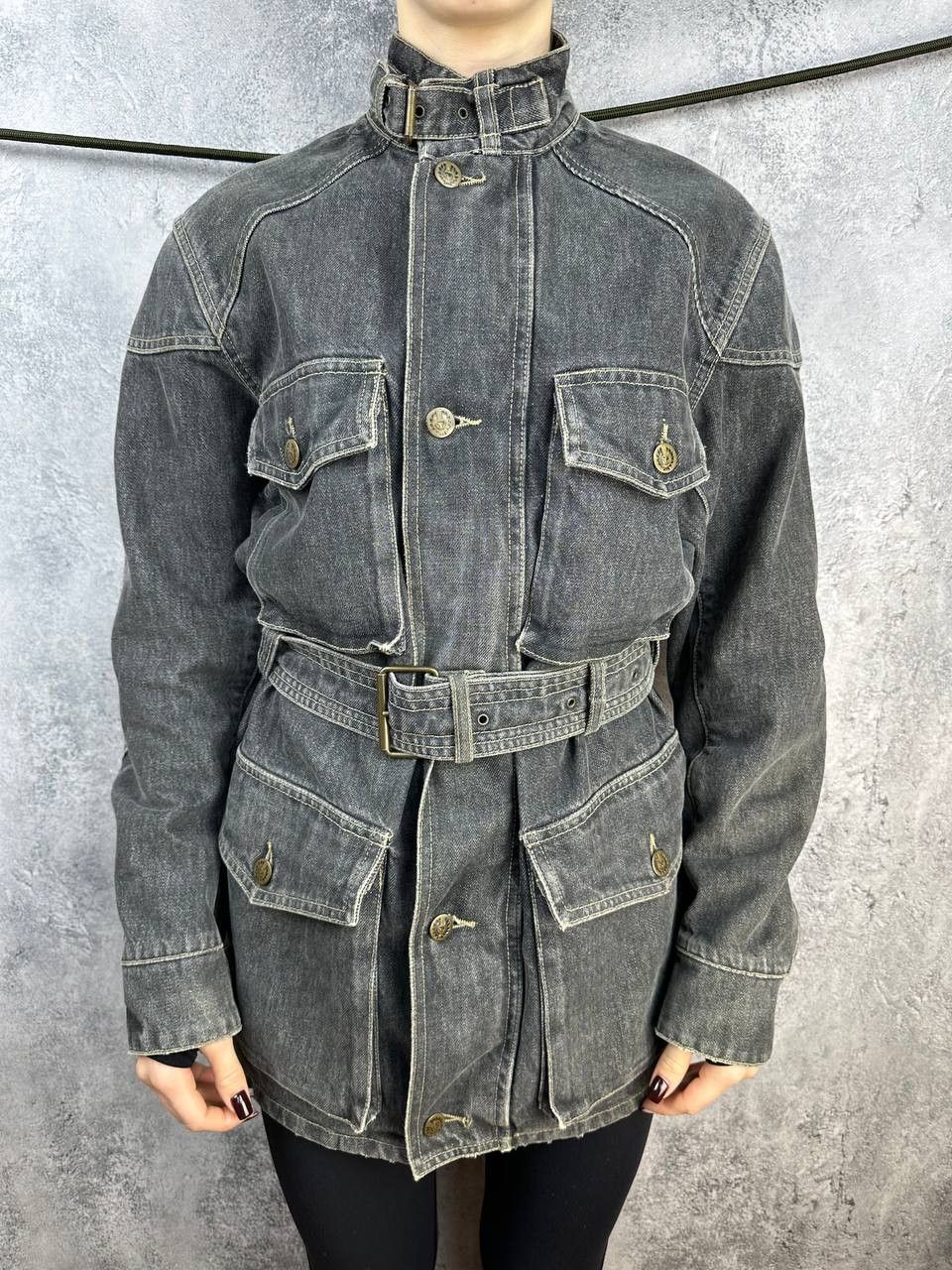 Belstaff Belstaff Black Prince Vintage 1970s Denim Jacket Motorcycle Size M / US 6-8 / IT 42-44 - 1 Thumbnail