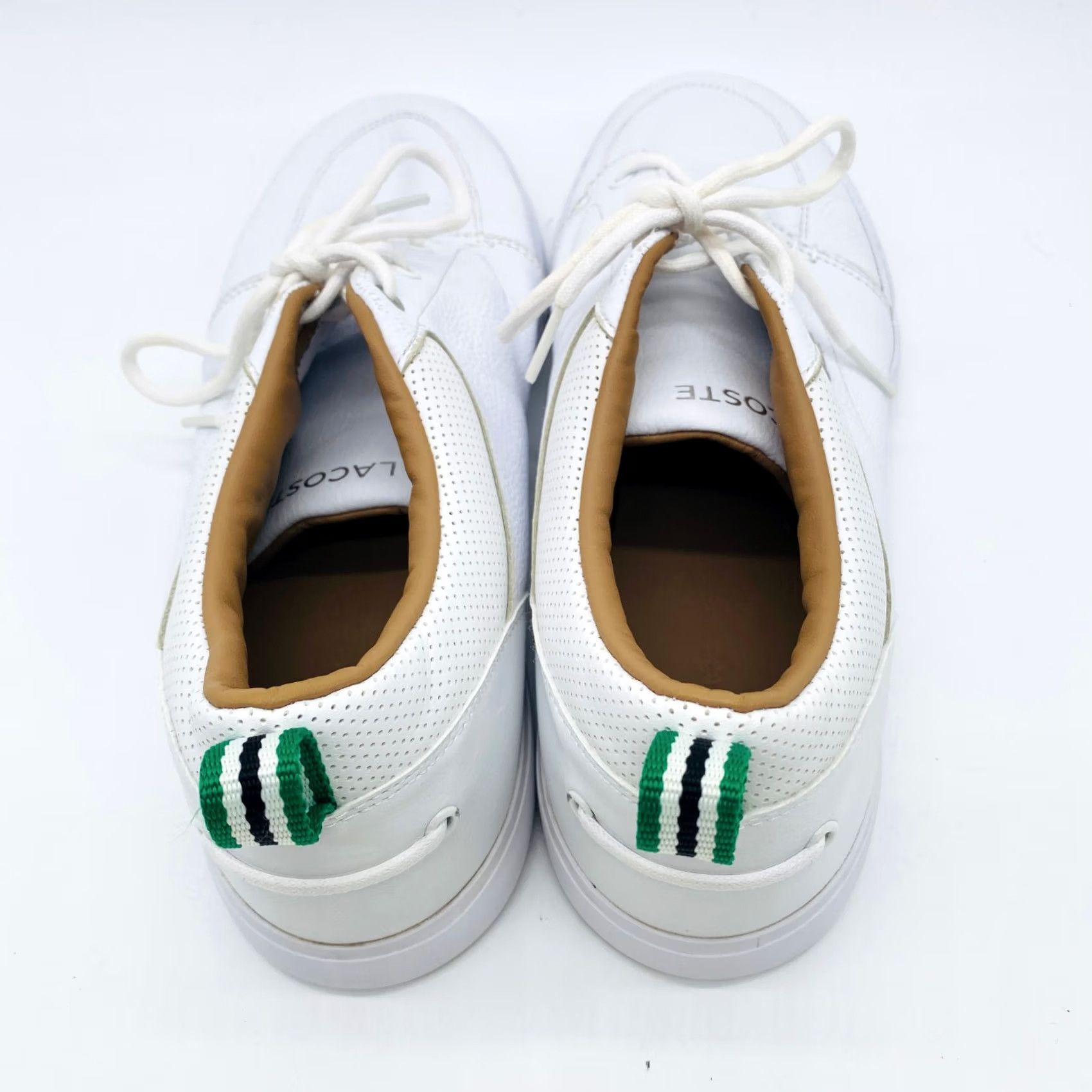 Lacoste Lacoste Bayliss 119 1 U Sneaker Men White Leather 10.5 Shoes Size US 11 / EU 44 - 5 Thumbnail