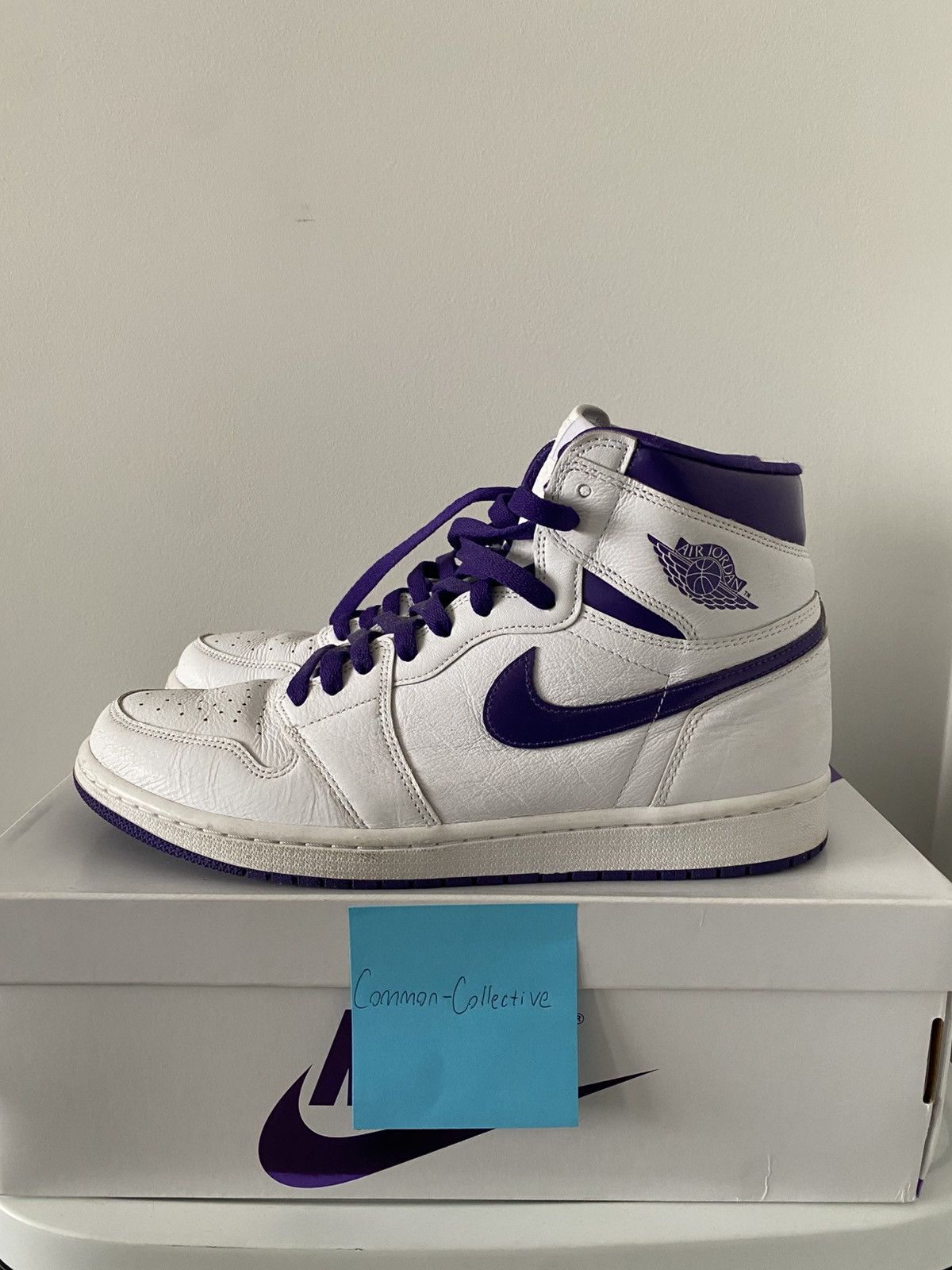 Nike Jordan 1 Purple Metallics