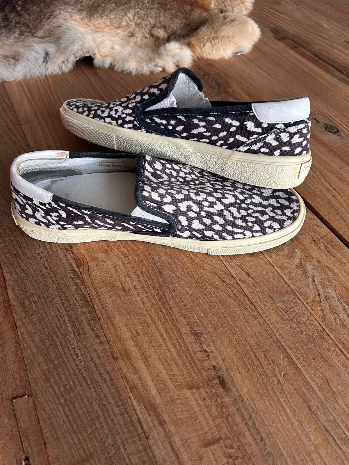 Saint Laurent Paris Saint Laurent babycat slip-on sneaker Size US 10 / EU 43 - 3 Thumbnail