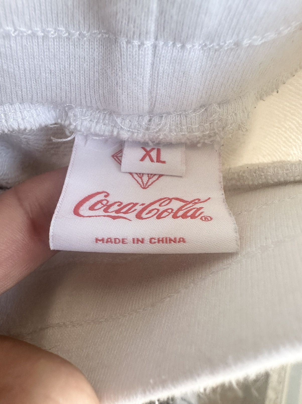 Coca Cola × Diamond Supply Co. Diamond Supply Co Coke White Sweatpants RARE Size US 36 / EU 52 - 5 Thumbnail