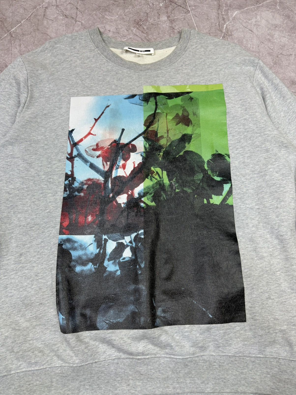 Alexander McQueen Alexander McQueen MCQ designer luxury vintage sweatshirt Size US XL / EU 56 / 4 - 4 Thumbnail