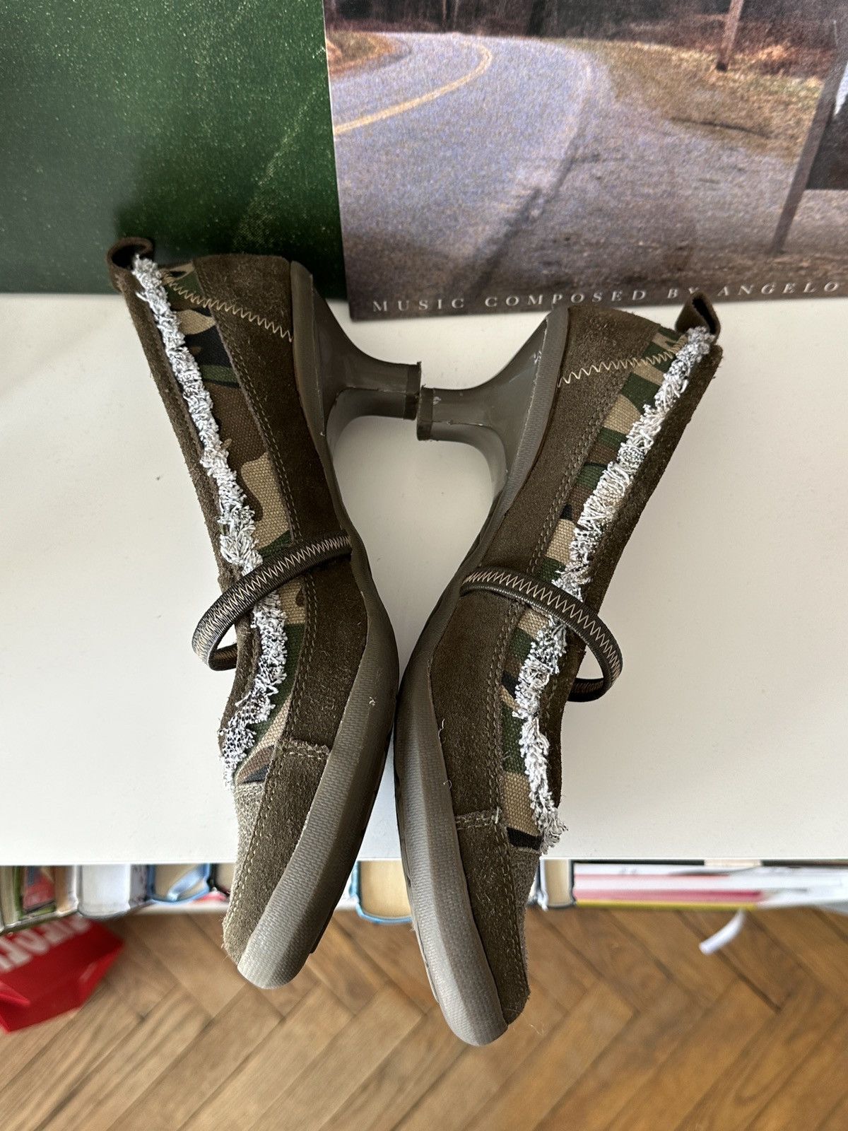 Dockers Dockers Military Camo Kitten Heels Mary Jane y2k Size US 10 / IT 40 - 4 Thumbnail