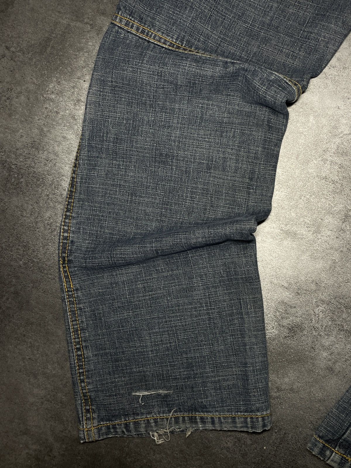 Vintage 🔥RARE🔥Vintage Y2K Denim Wide Pants Rare Hype Streetwear Size US 32 / EU 48 - 15 Thumbnail