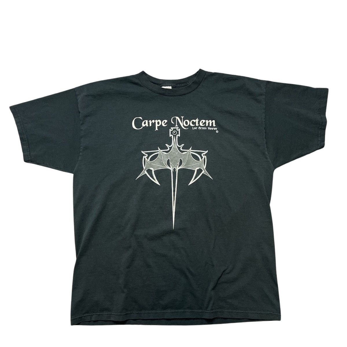vintage vampire bat carpe Noctem tshirt