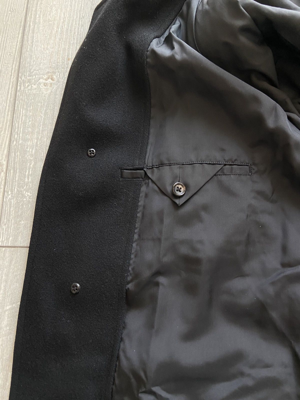 Yohji Yamamoto Yohji Yamamoto Archive Wool Coat Size US L / EU 52-54 / 3 - 14 Thumbnail